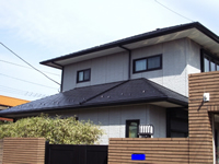 屋根 遮熱塗装