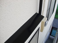 付帯 霧除け塗装